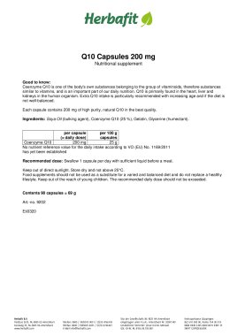 Q10 Capsules 200 mg
