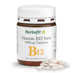 Vitamin B12 forte 1000&micro;g tablets