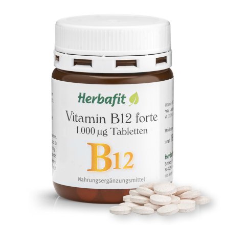 Vitamin B12 forte 1000&micro;g tablets
