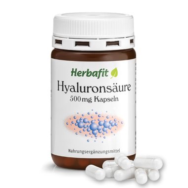 Hyalurons&auml;ure-500 mg-Kapseln