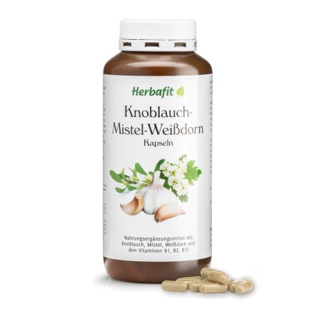 Garlic Mistletoe Hawthorn Capsules