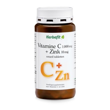 Vitamine-C-1.000 mg + Zink-retard-tabletten